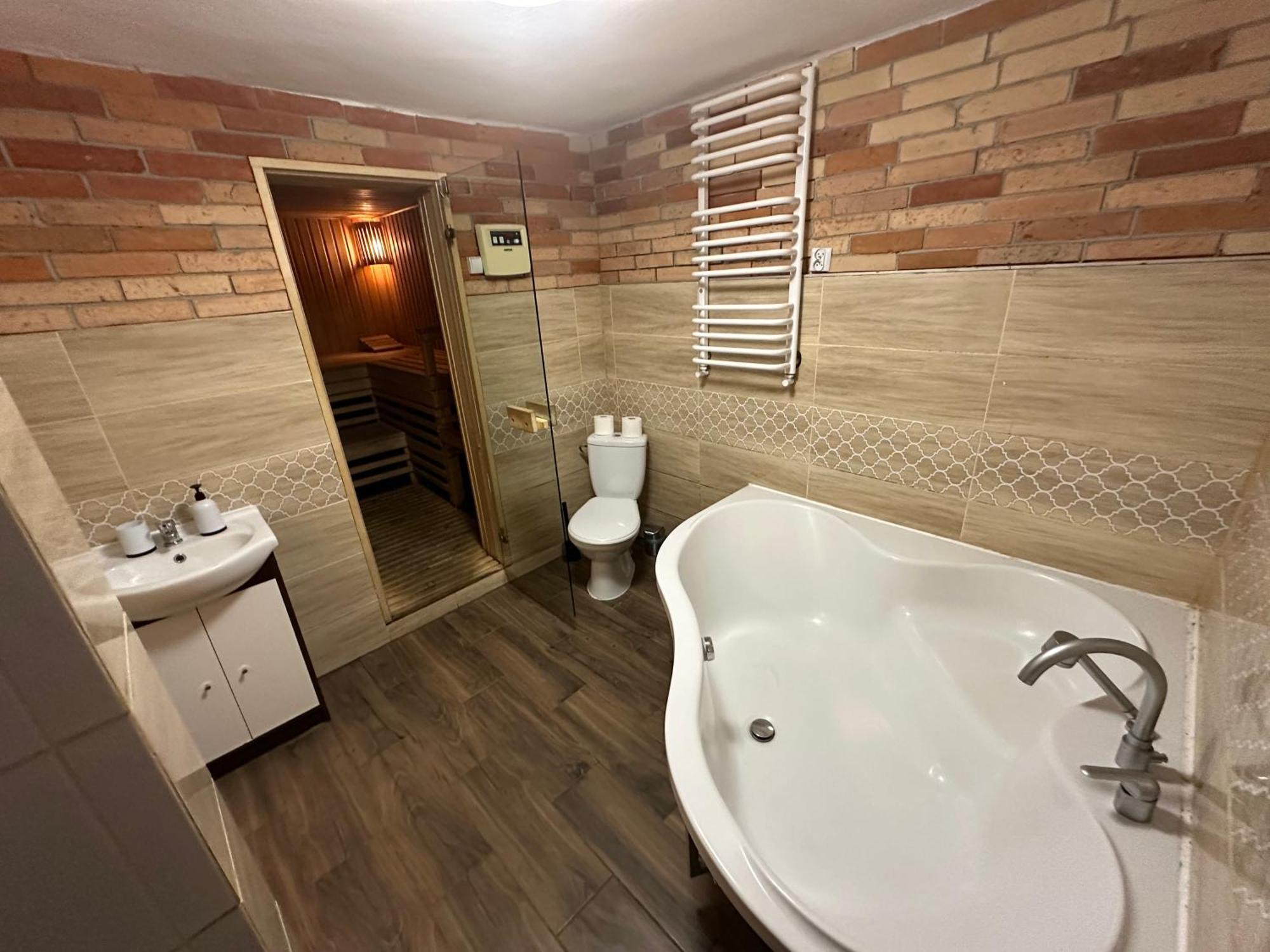 Jozka Chata Max 15 Os Sauna Jacuzzi Porąbka Buitenkant foto